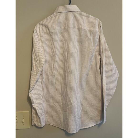 Claiborne Long Sleeve Stretch Button Down Dress Shirt Plaid Size Small New - Picture 2 of 5